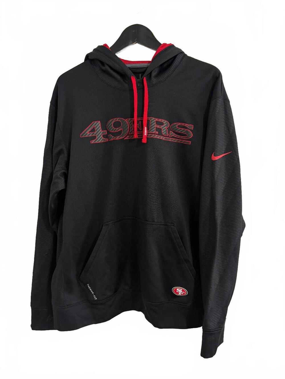 San Francisco 49ers Nike NFL Hoodie Sweatshirt Size Large